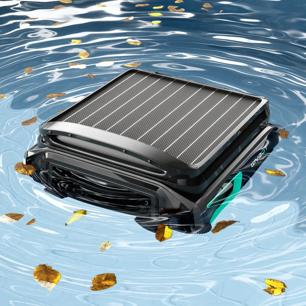WYBOT F1 Pool Skimmer Solar Powered Robotic Cleaner-1