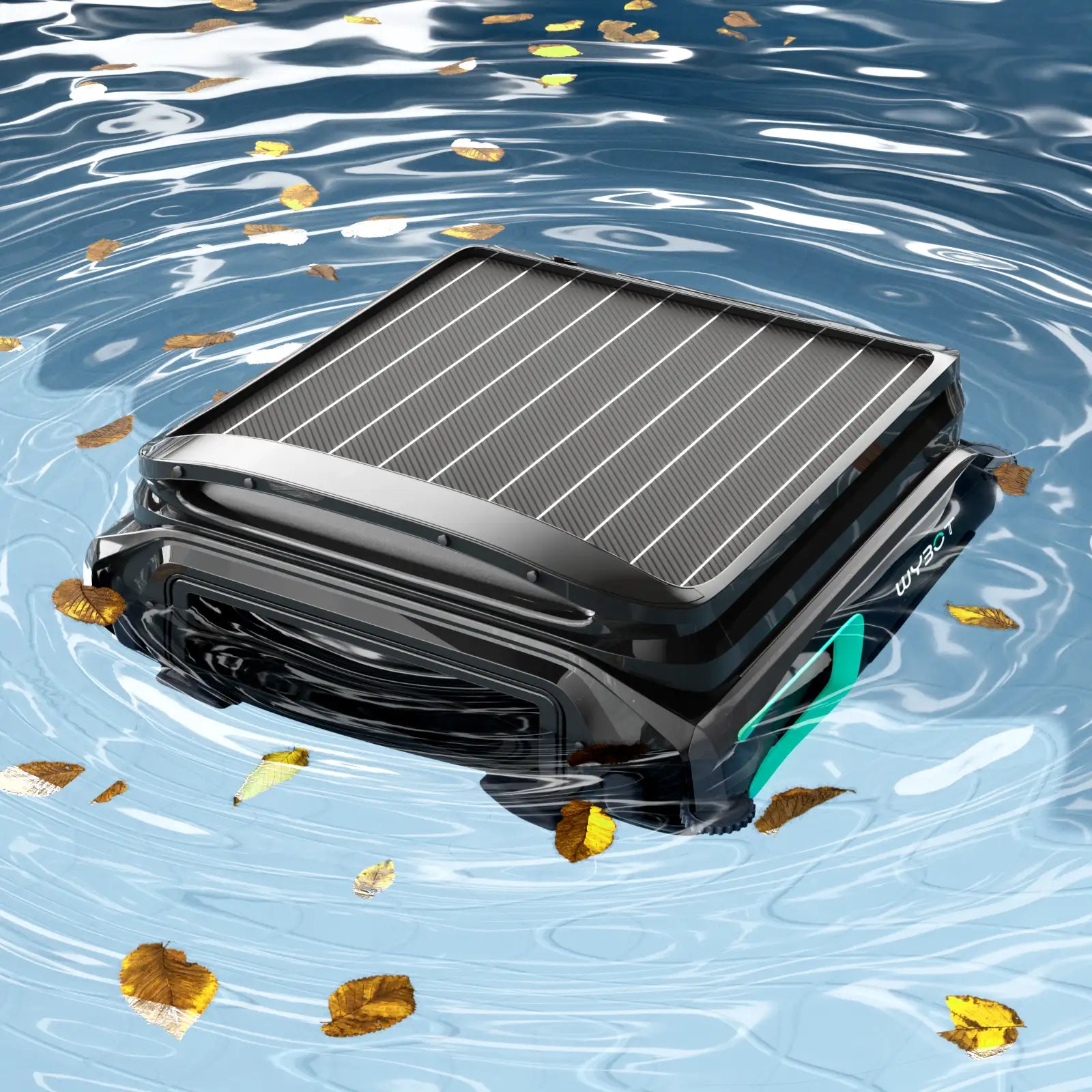 WYBOT F1 Pool Skimmer Solar Powered Robotic Cleaner-1
